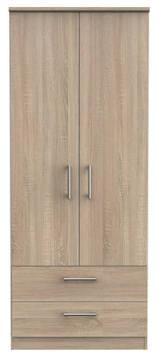 Devon 2 Door 2 Drawer Wardrobe