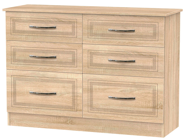 Dorset 6 Drawer Midi Chest