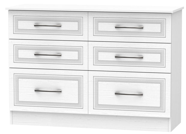 Dorset 6 Drawer Midi Chest