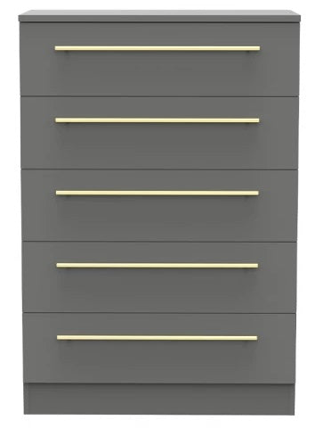 Haworth 5 Drawer Chest Of Drawers