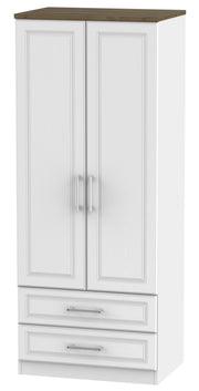 Kent 2 Door 2 Drawer Wardrobe