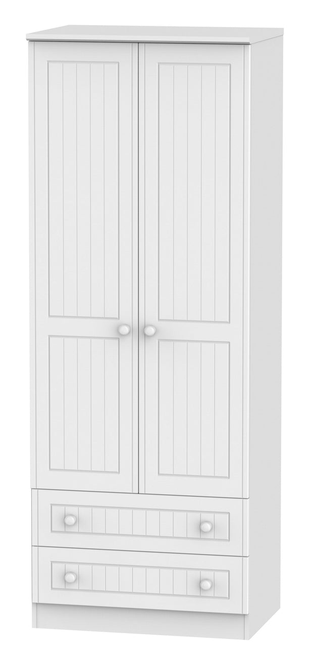 Warwick 2 Door 2 Drawer Tall Wardrobe