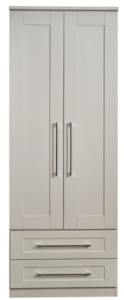 York 2 Drawer Tall Wardrobe